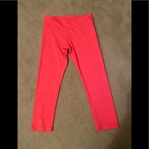 90 Degrees Electric Pink Leggings (Size Small)